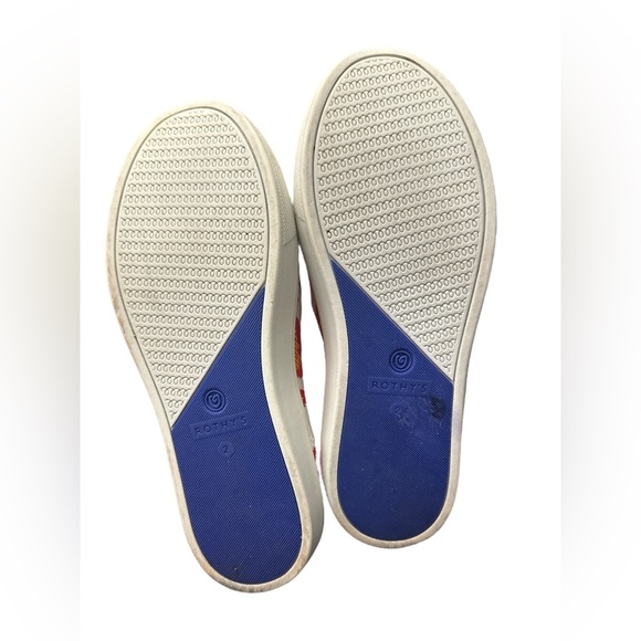 Rothy's The Kids Sneaker Flames Slip On Flats Shoes Big Kid Size 2 - Picture 6 of 8